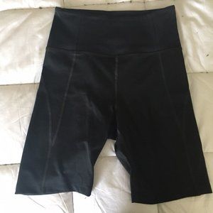 Girlfriend Collective Black High-Rise Bike Short